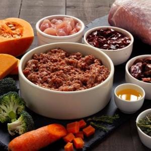 raw dog food turkey meal